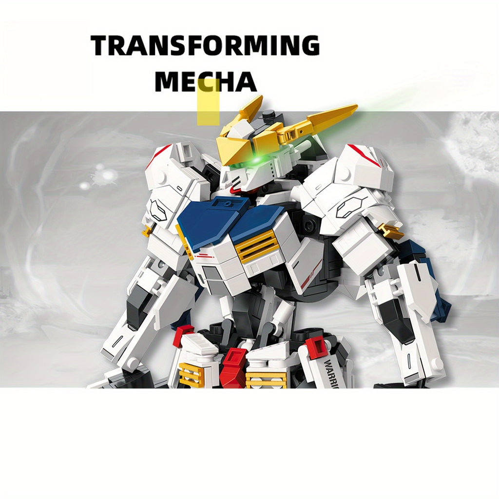 Transforming Mecha Building Blocks Set