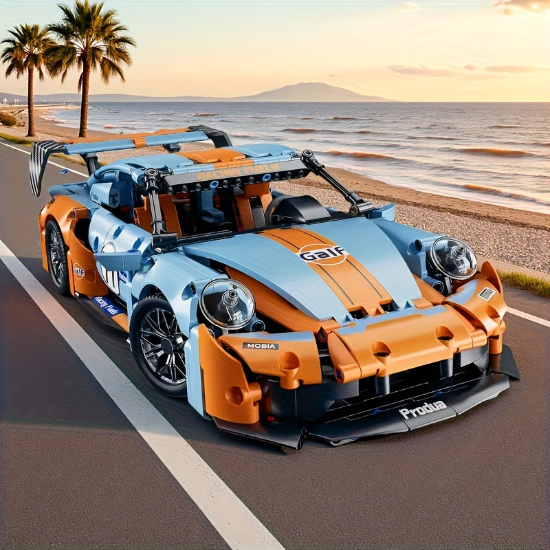 Porsche Gulf Building Block Set