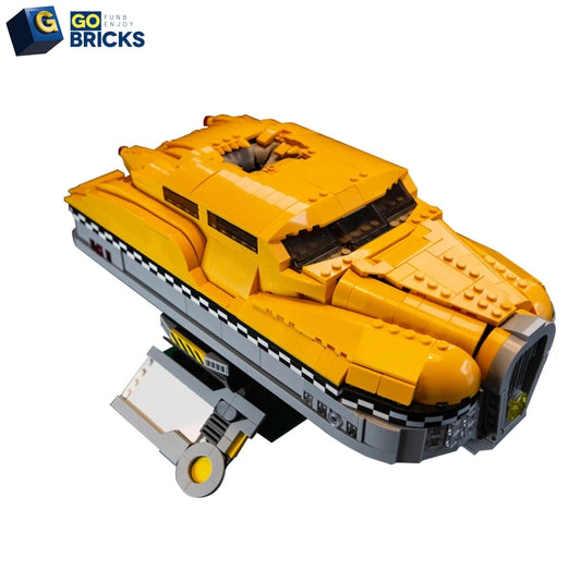 Gobricks 5th element taxi bricked yellow town