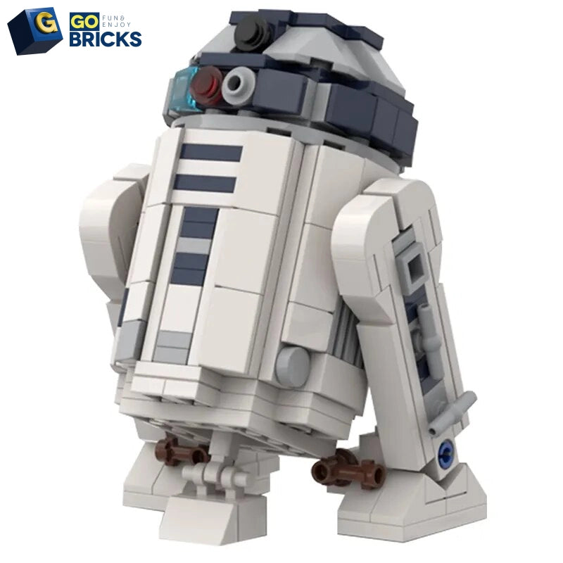 Gobricks MOC Star Wars Robot Space Troop R2-D2 Model Building Block Brick