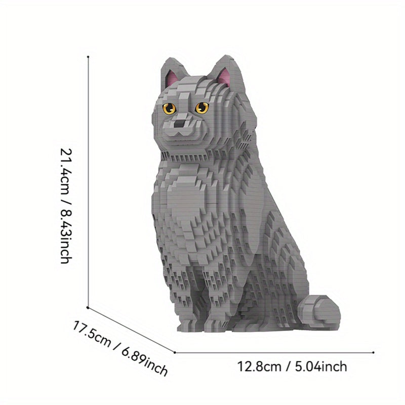 Cat Building Block Set
