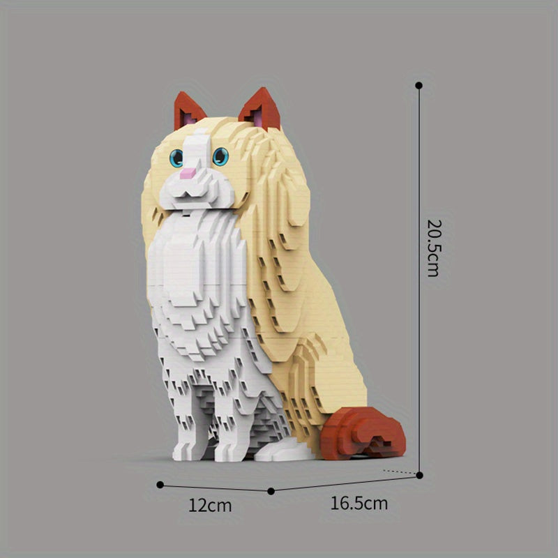 Cat Building Block Set
