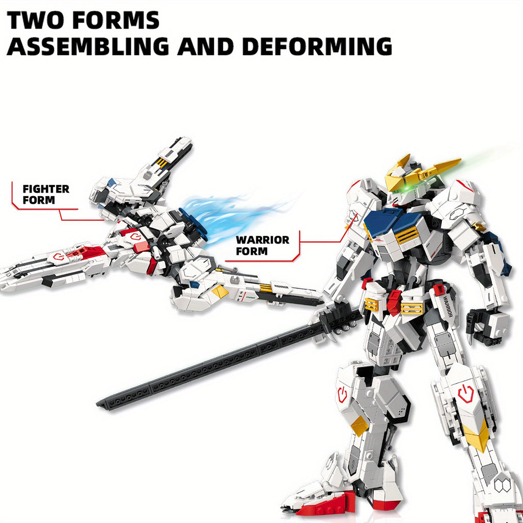 Transforming Mecha Building Blocks Set