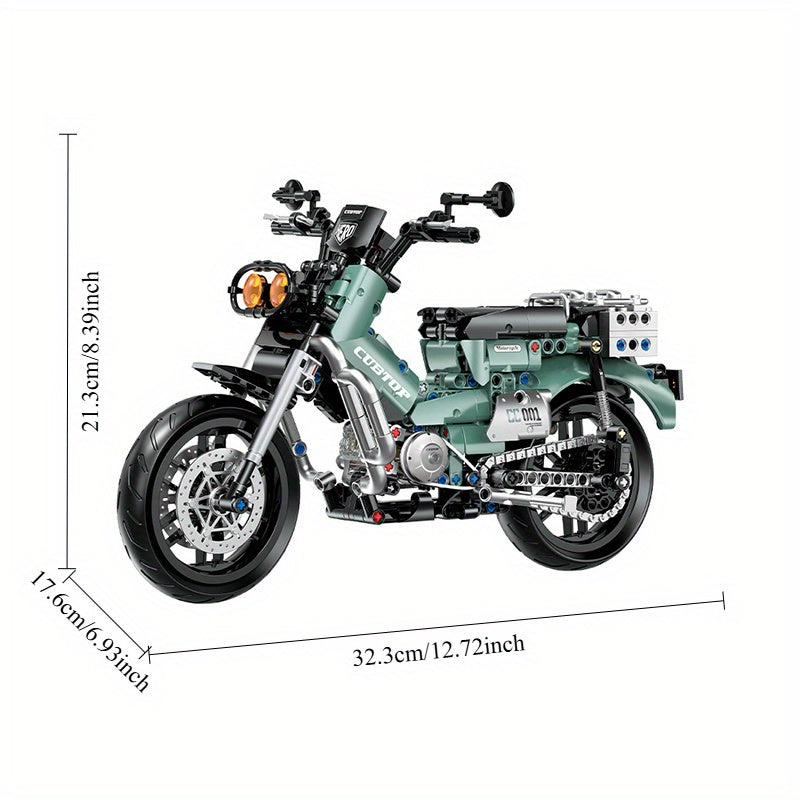 Motorcycle Building Blocks Set