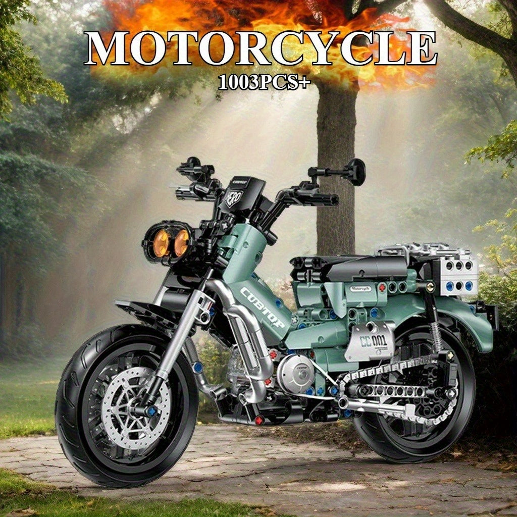Motorcycle Building Blocks Set