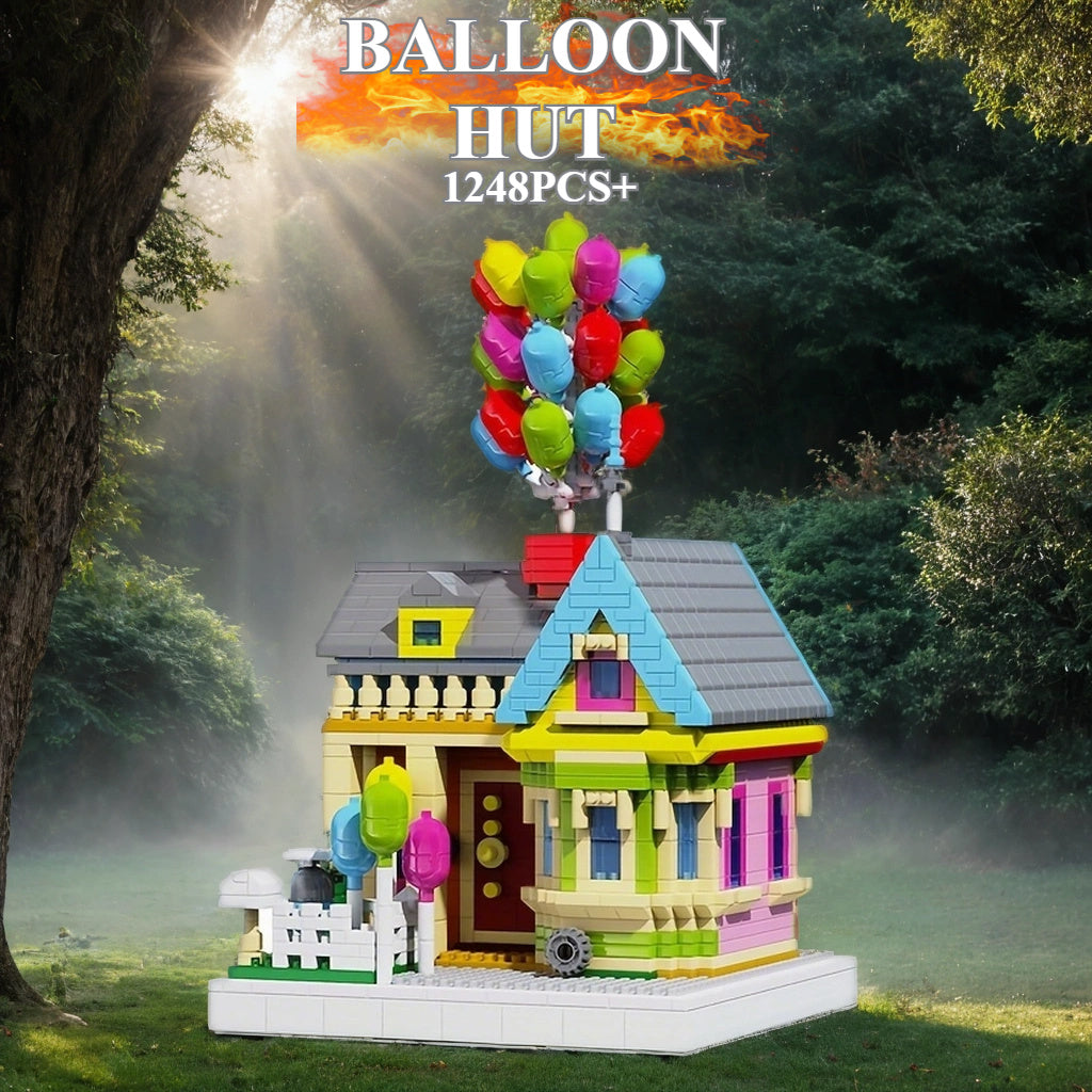 Balloon Hut Building Blocks Set