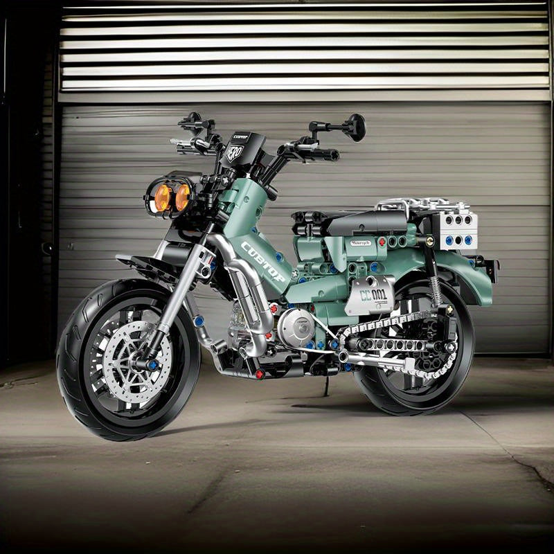 Motorcycle Building Blocks Set