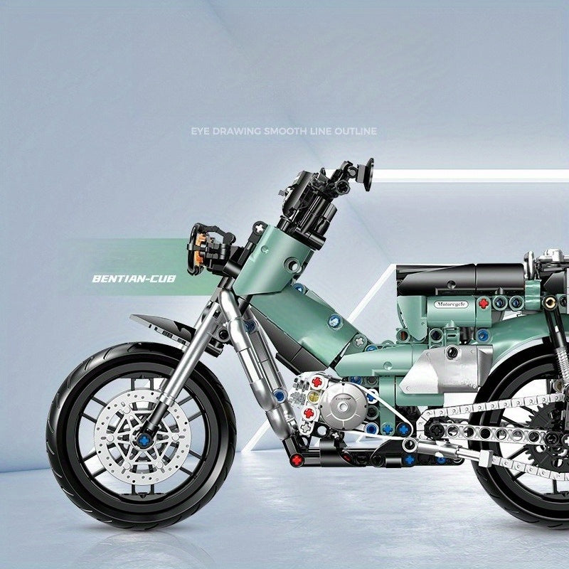Motorcycle Building Blocks Set