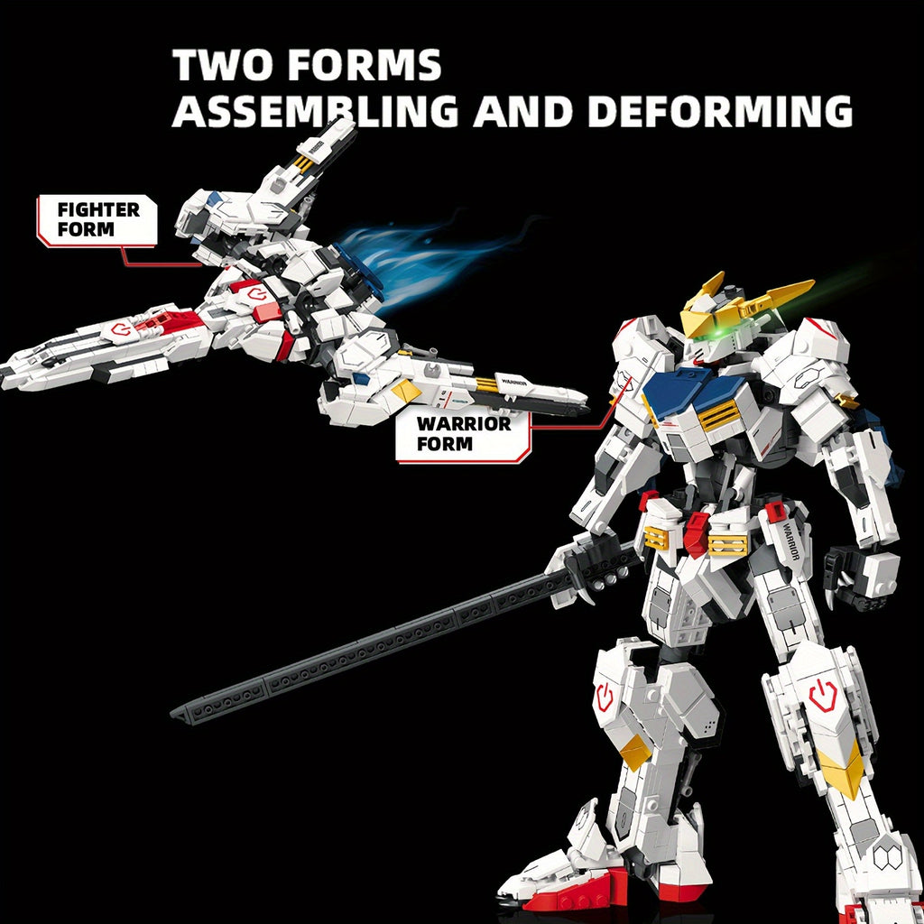 Transforming Mecha Building Blocks Set