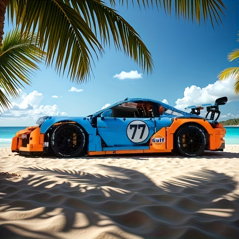 Porsche Gulf Building Block Set