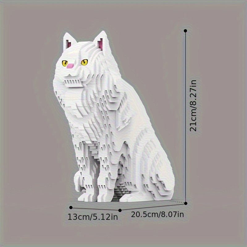 Cat Building Block Set