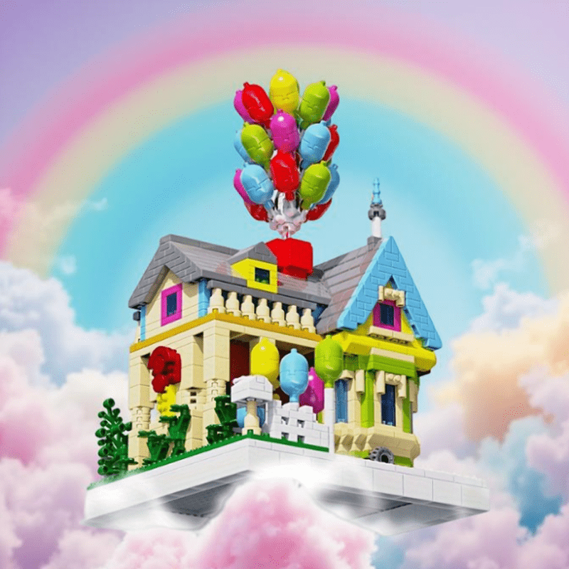 Balloon Hut Building Blocks Set