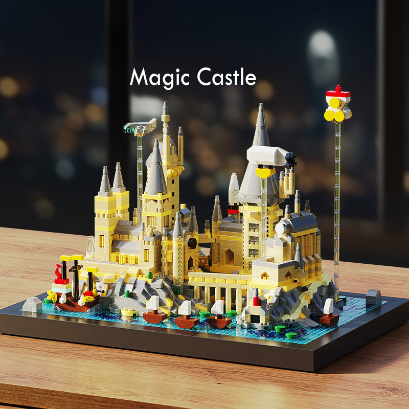 Magic Castle Building Blocks Set