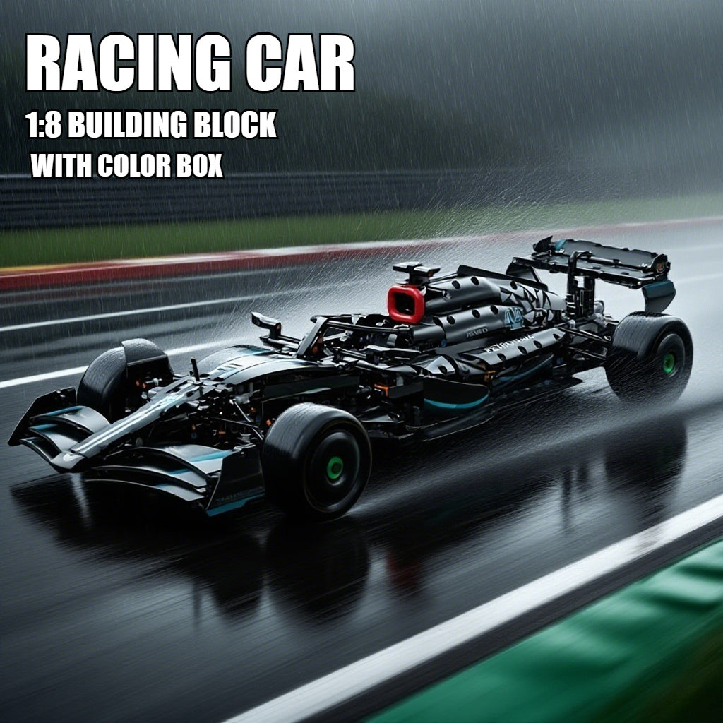 Racing Car Building Block Set