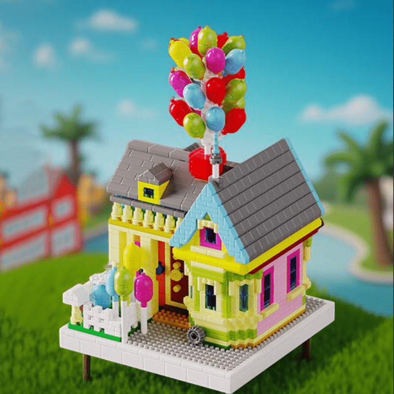 Balloon Hut Building Blocks Set