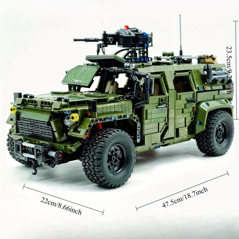 Warrior Off-Road Military Armoured Truck