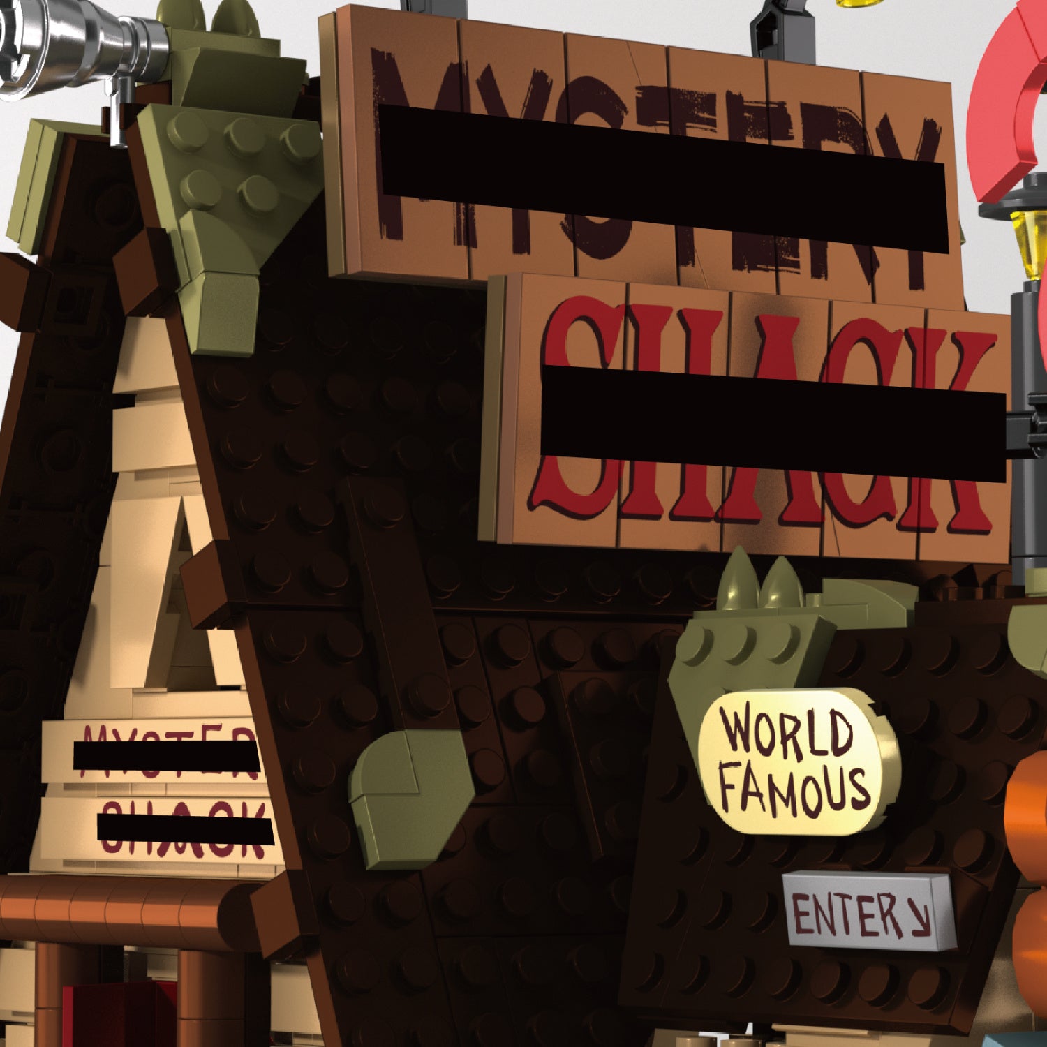 Gravity Falls Building Blocks Set
