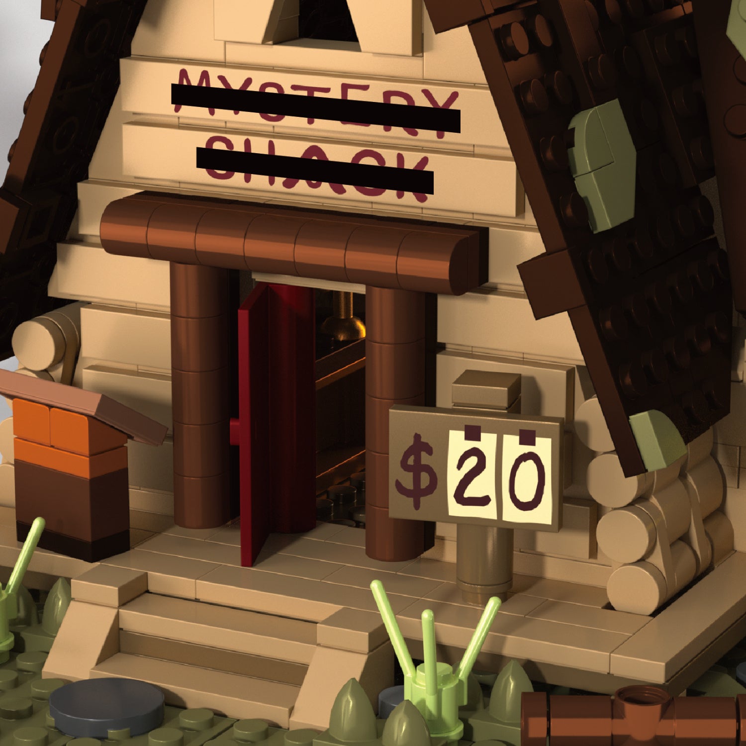 Gravity Falls Building Blocks Set
