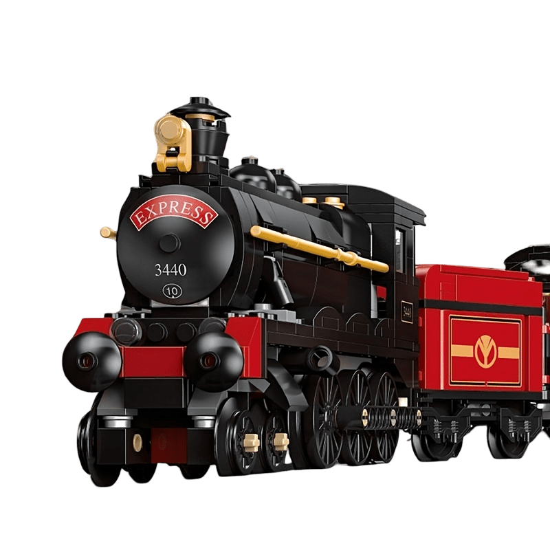 Steam Train Building Block Set