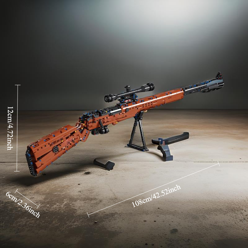 Sniper Rifle Building Blocks Set