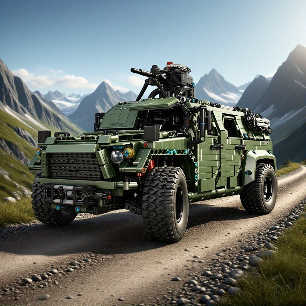 Warrior Off-Road Military Armoured Truck