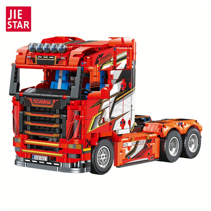 Scania Truck Building Block Set