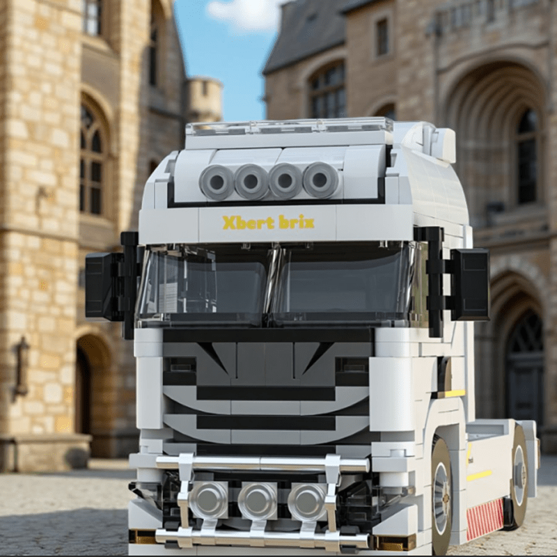 European Truck 3IN1 Building Blocks Set