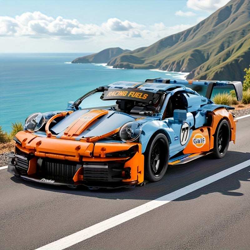 Porsche Gulf Building Block Set