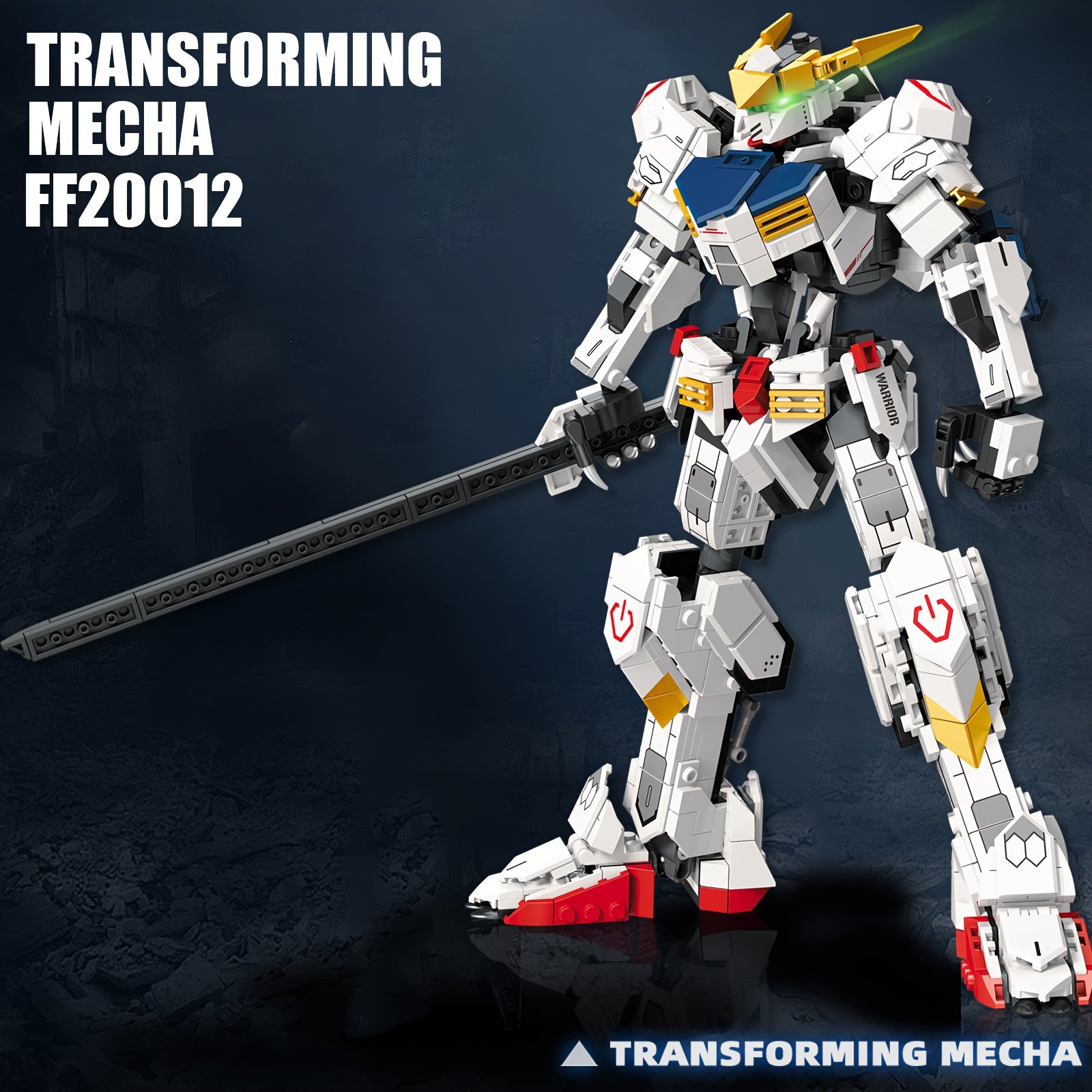 Transforming Mecha Building Blocks Set