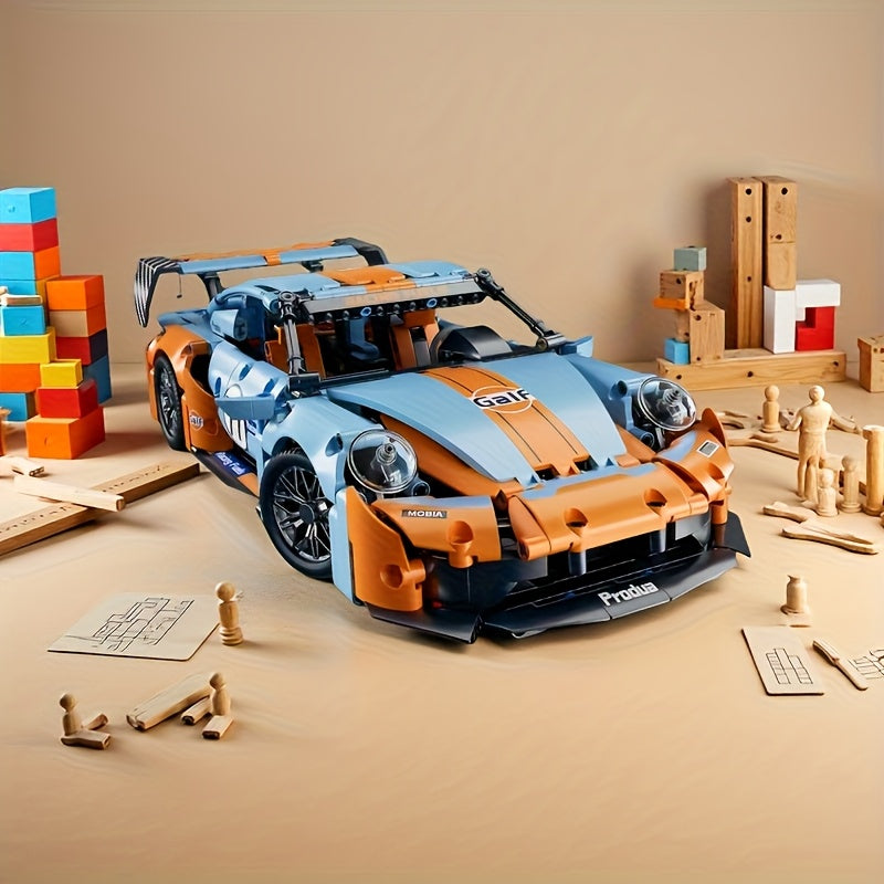 Porsche Gulf Building Block Set