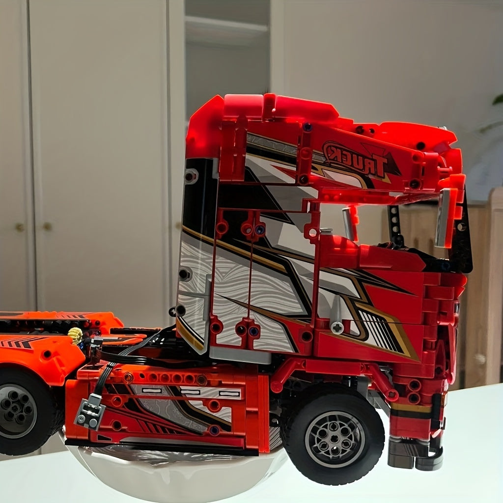 Scania Truck Building Block Set