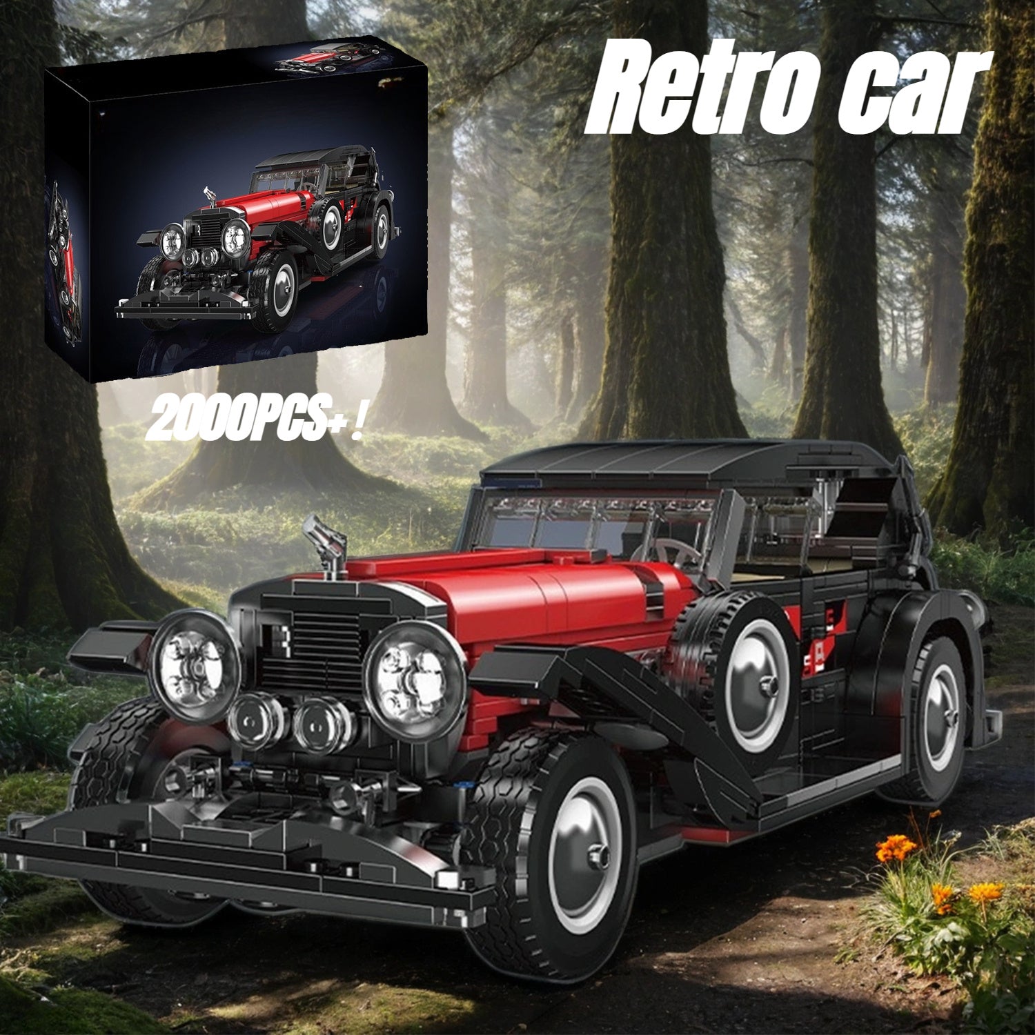 Duesenberg Roadster Retro Car