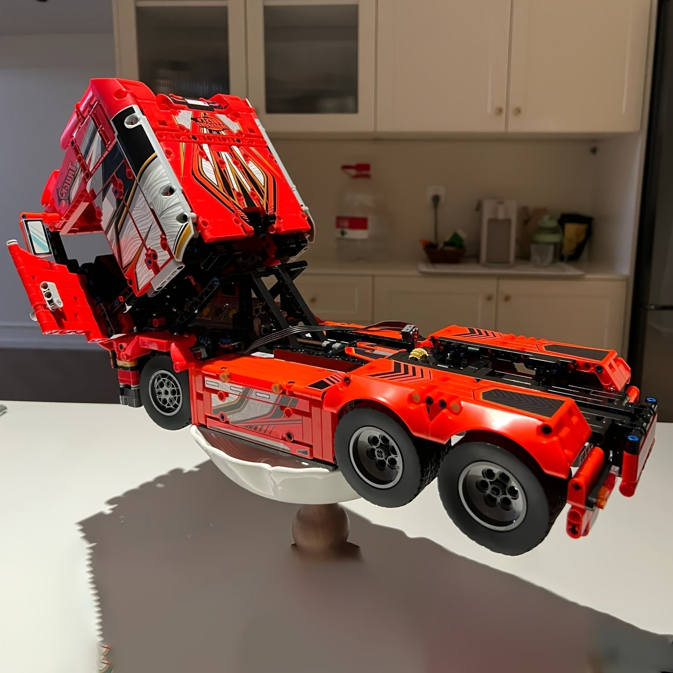 Scania Truck Building Block Set