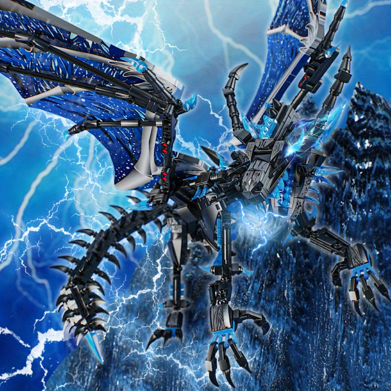 Epic Lightning-Themed Dragon