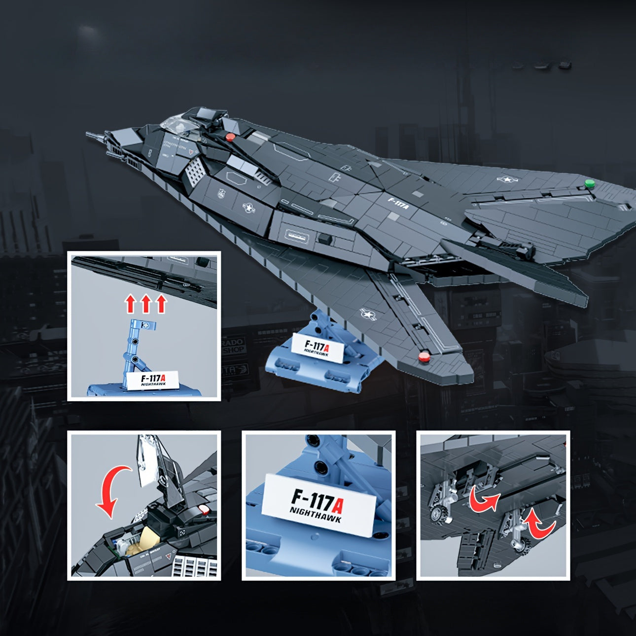 F117A Stealth Fighter