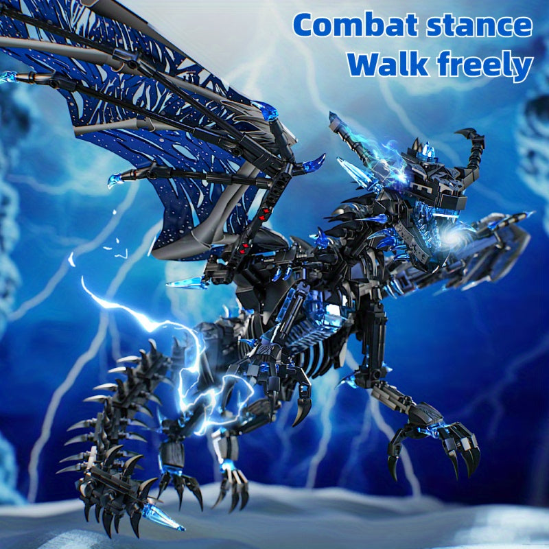 Epic Lightning-Themed Dragon