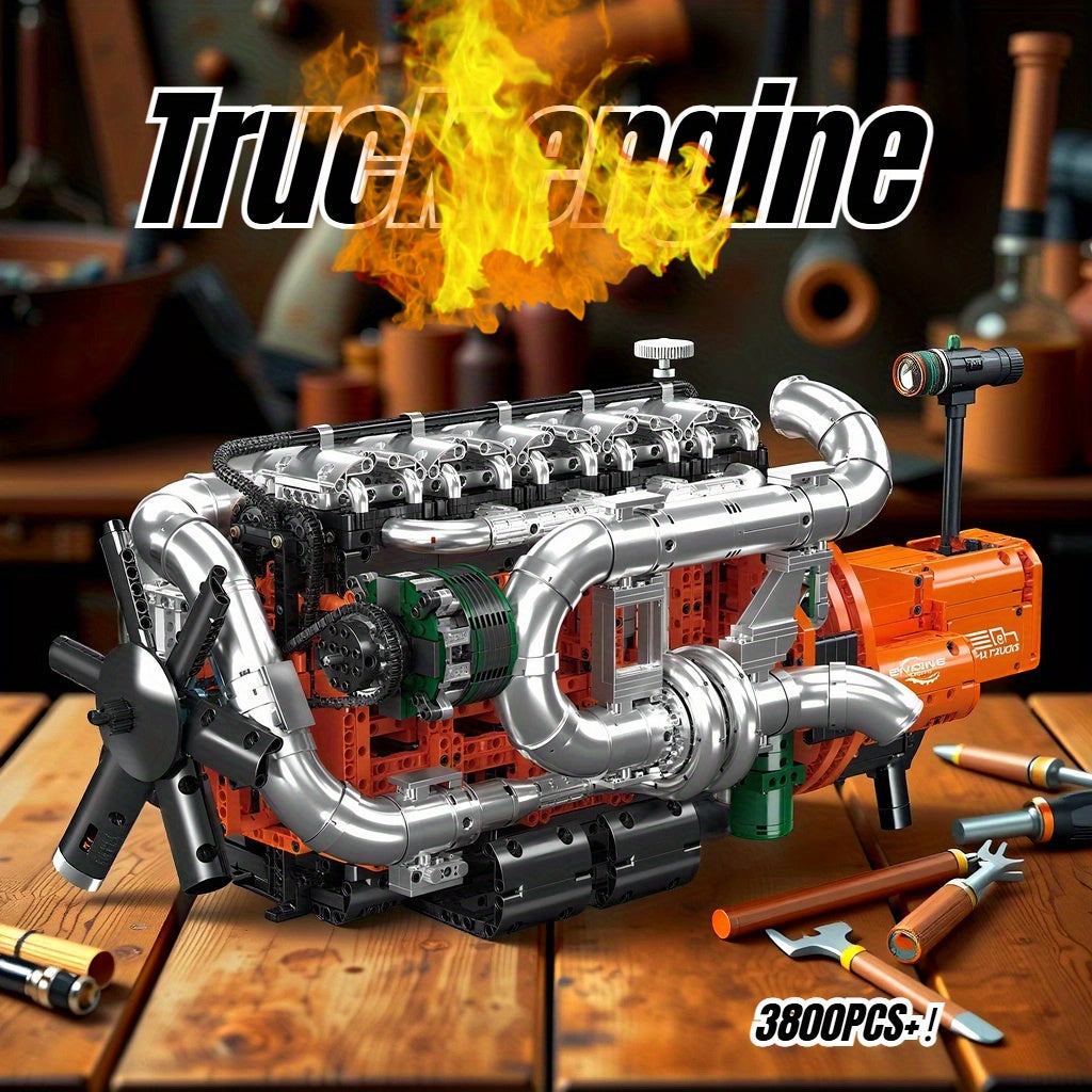 Scania Engine Replica