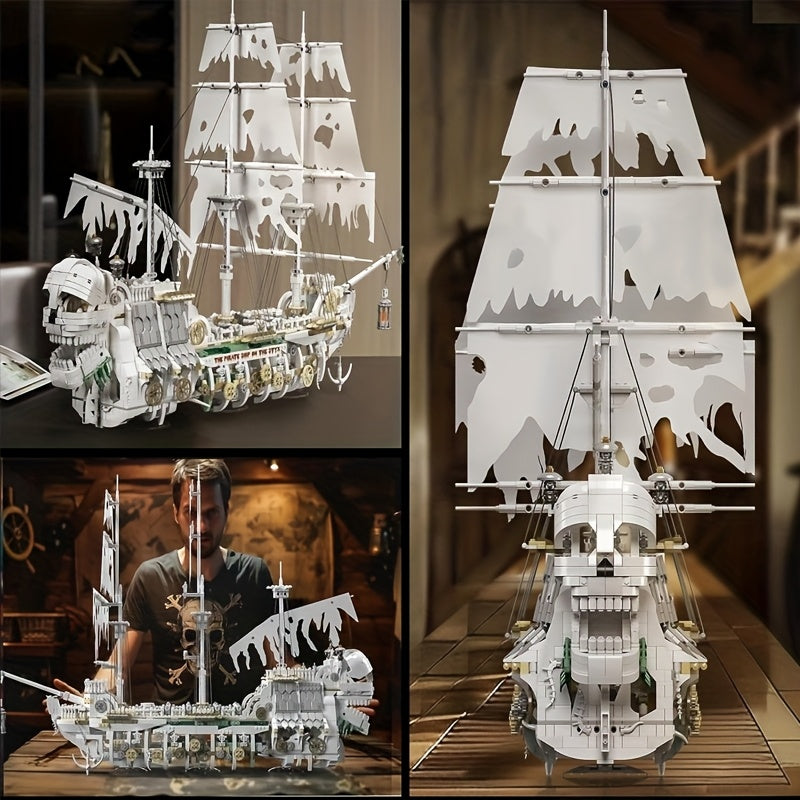 Pirate Ship White