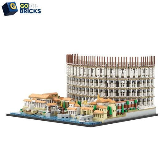Gobricks MOC Ancient Rome Colosseum Building Blocks