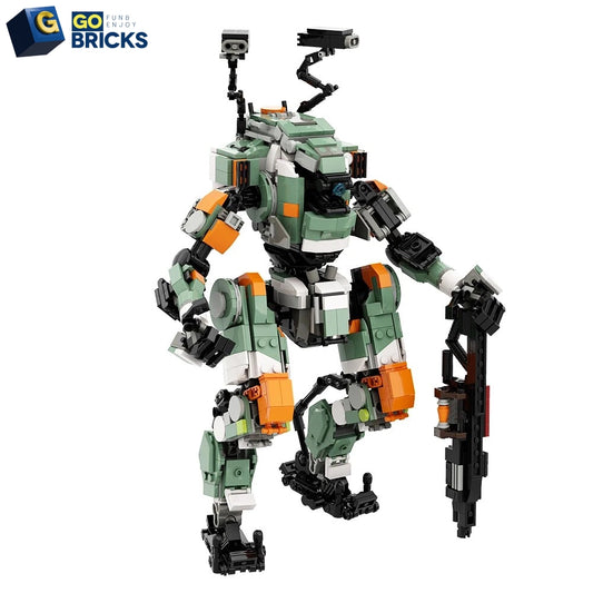 Gobricks Titanfall Mecha Expert Robot Building Blocks