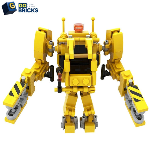 Gobricks MOC r Mecha P-5000 Powered Robot building block