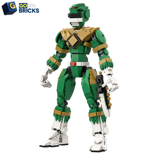 Gobricks MOC Power Rangers - Green Ranger
