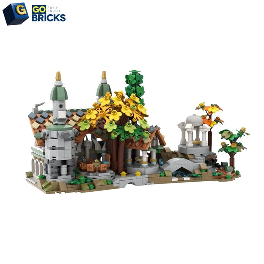 Gobricks MOC Mini Rivendell Bricks - Lord Of The Rings Building Blocks